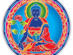 Blue Medicine Buddha Mandala Sunseal