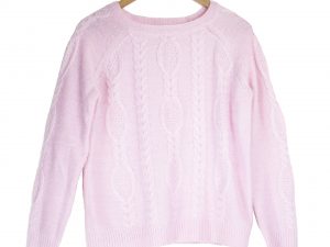 pink sweater scaled