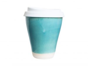 Burleigh Handmade Ceramic Cream cup