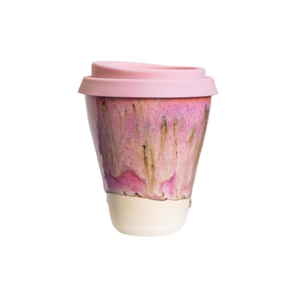 Strawberry Handmade Ceramic Cream cup