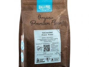 Kialla Organic Unbleached Plain Flour 1kg