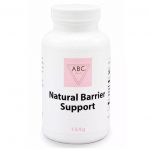 Natural barrier support container