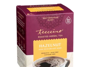 Teeccino Hazelnut 10ctTBC FrontAngle